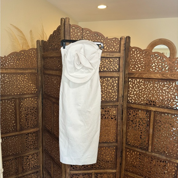 Mara Hoffman Maia Linen-Blend Midi Dress - Picture 8 of 9